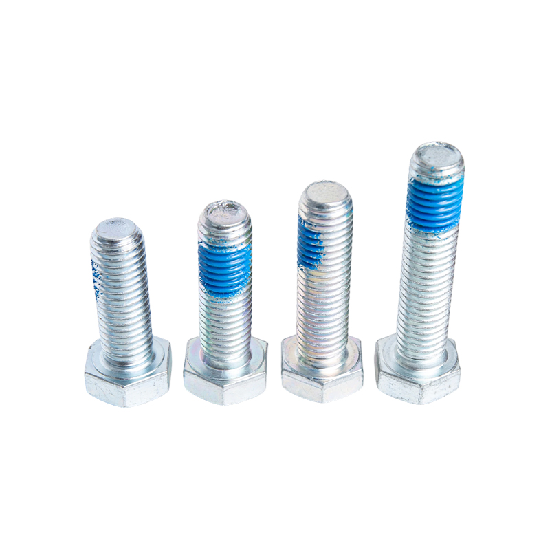 8.8 grade galvanized carbon steel hexagonal screws high strength extended half thread bolts