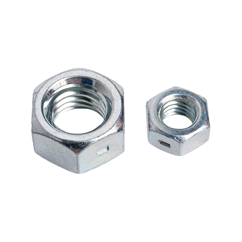 Carbon steel hexagonal nut fasteners hexagonal nut nut 4.8 grade locking screw
