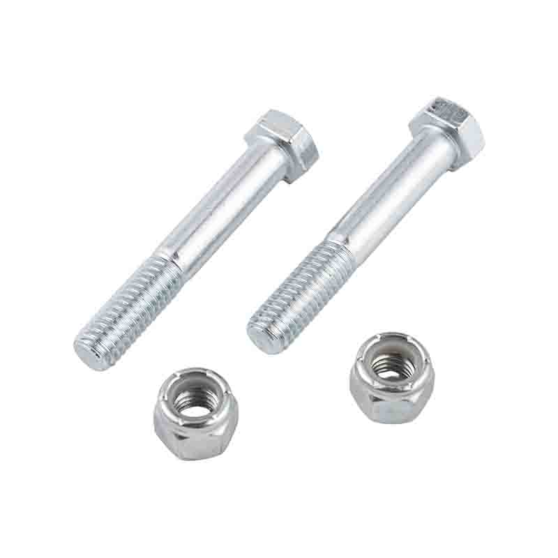 Carbon steel nylon anti-loosening and anti-slip self-locking locking hexagon nut