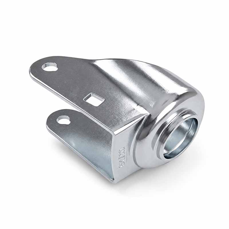 Zinc Plated Carbon Steel Caster Support Bracket for 3/4/5 Inch Wheels
