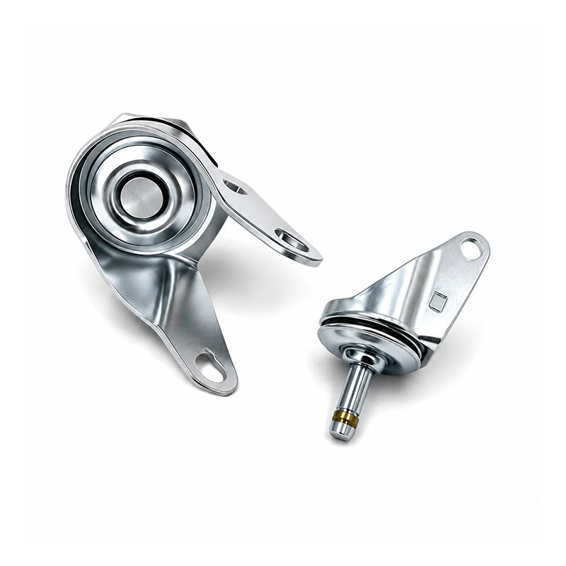 Zinc Plated Carbon Steel U Type Swivel Caster Bracket