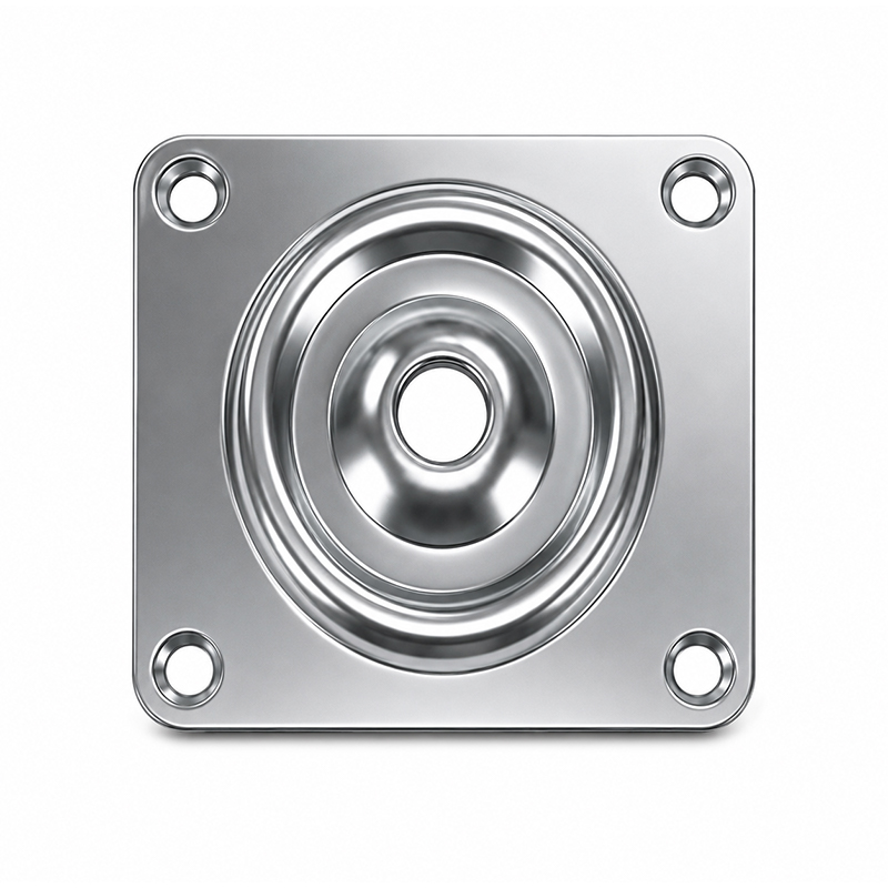 304 Stainless Steel Swivel Caster Mounting Plate