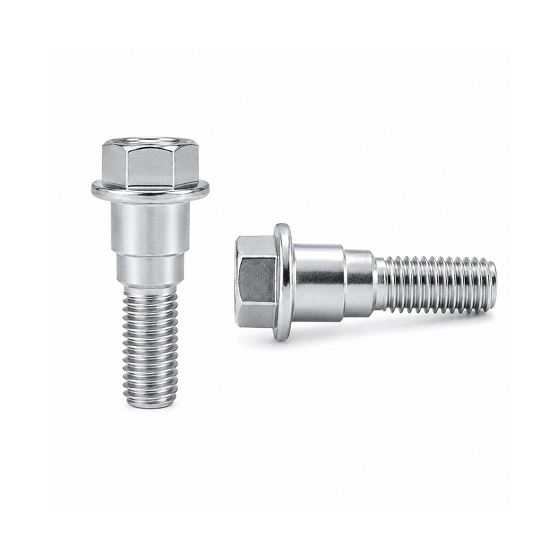 Zinc Plated Carbon Steel Step Bolt for Caster Assembly