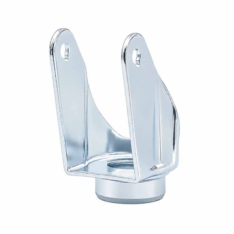 Zinc Plated U-Shaped Carbon Steel Mounting Bracket for Caster and Equipment