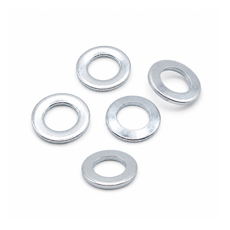Zinc Plated Carbon Steel Flat Washer for Bolts and Nuts